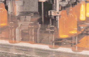 Ramsey Chain Conveying Glass Bottles